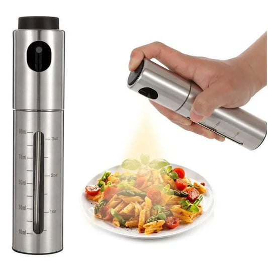 Spray per Olio in Acciaio Inox 304 - Bottiglia per Olio, Aceto e Condimenti