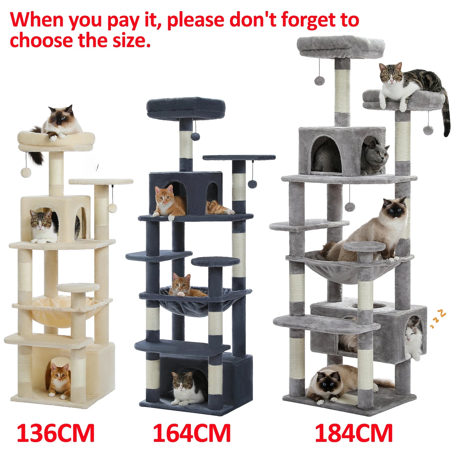 🐾 Tiragraffi Albergo per Gatti - con Amaca, Piattaforme e Condotte, Gioco Interno!
Divertimento e relax per il tuo micio! Struttura solida e sicura. 🐱✨