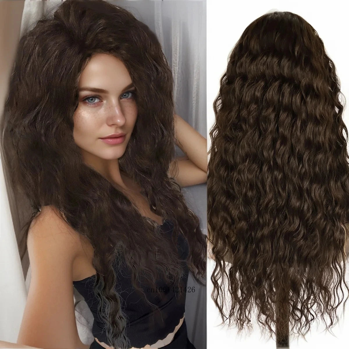 π« Parrucca Ricci Lunga 26" Colore Ash Blonde - Effetto Morbido e Naturale, Per Feste e Daily!
Ombre perfetto e ricci setosi! Trasformati in pochi secondi. πβ¨