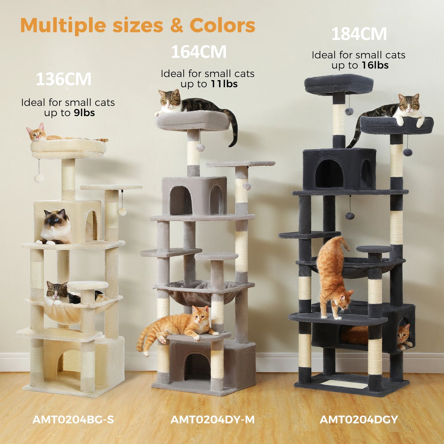 🐾 Tiragraffi Albergo per Gatti - con Amaca, Piattaforme e Condotte, Gioco Interno!
Divertimento e relax per il tuo micio! Struttura solida e sicura. 🐱✨