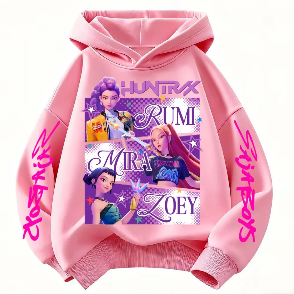 Felpa Huntrix KPop π€© Bambini e Bambine π Regalo Perfetto!