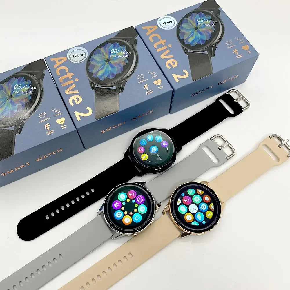 Smartwatch Donna Uomo Impermeabile – Chiamate Bluetooth, Monitoraggio Battito Cardiaco e Pressione, Compatibile con Samsung e iPhone – Orologio Intelligente Fitness