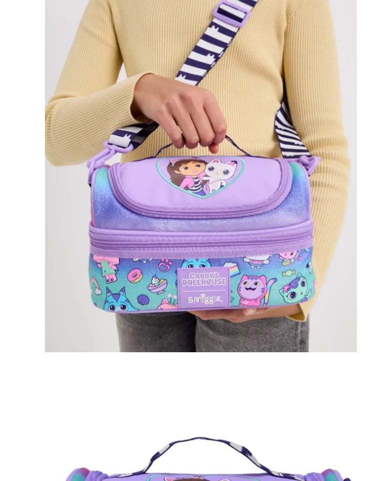 Set Zaino Scuola Astuccio Zaino Portapranzo e Borraccia