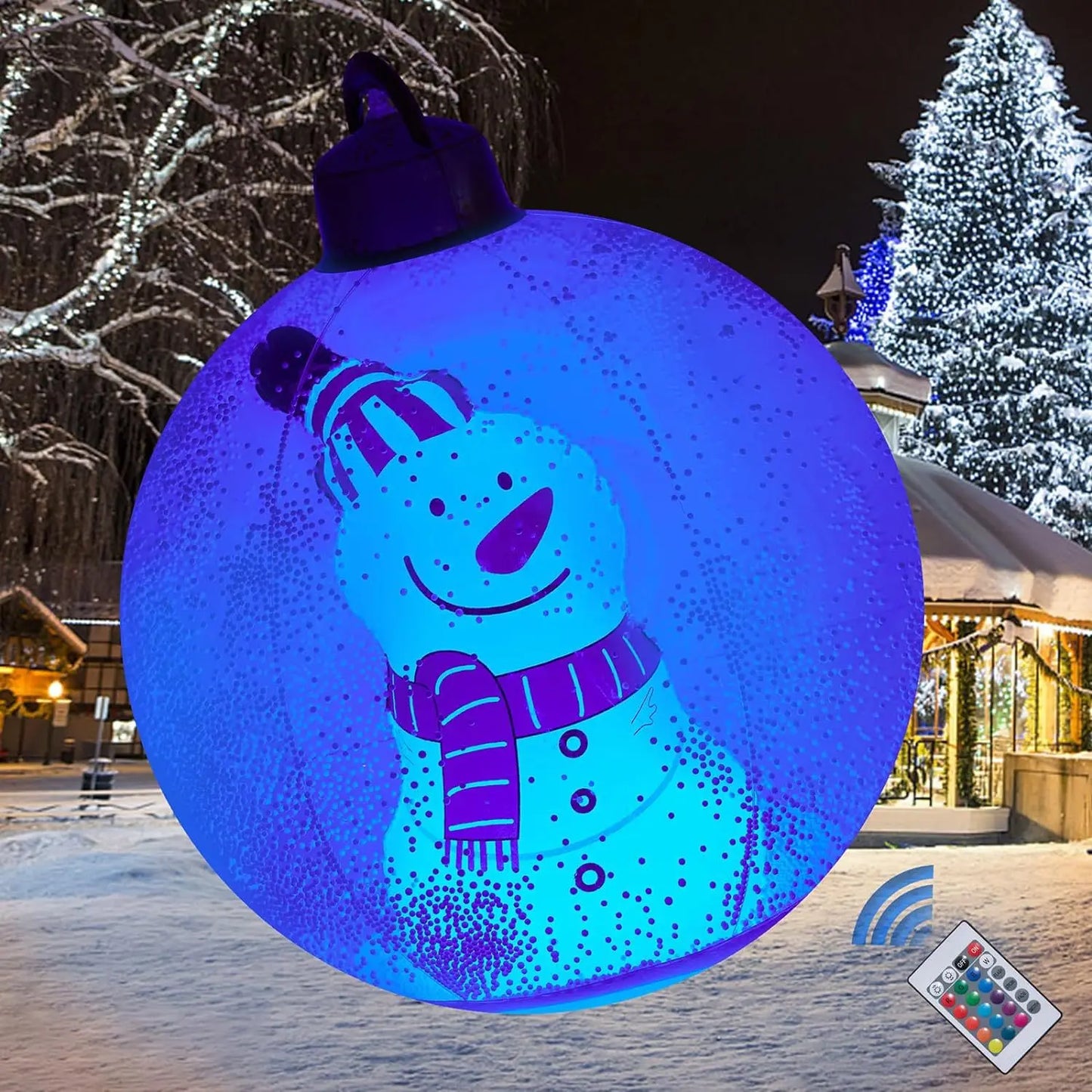 🔮 Palla Natalizia Inflabile Trasparente 60cm - Decorazione con Luci, Sfera PVC per Interni ed Esterni
Magia luminosa per il tuo Natale! Facile da gonfiare e resistente. Perfetta per giardini e salotti.