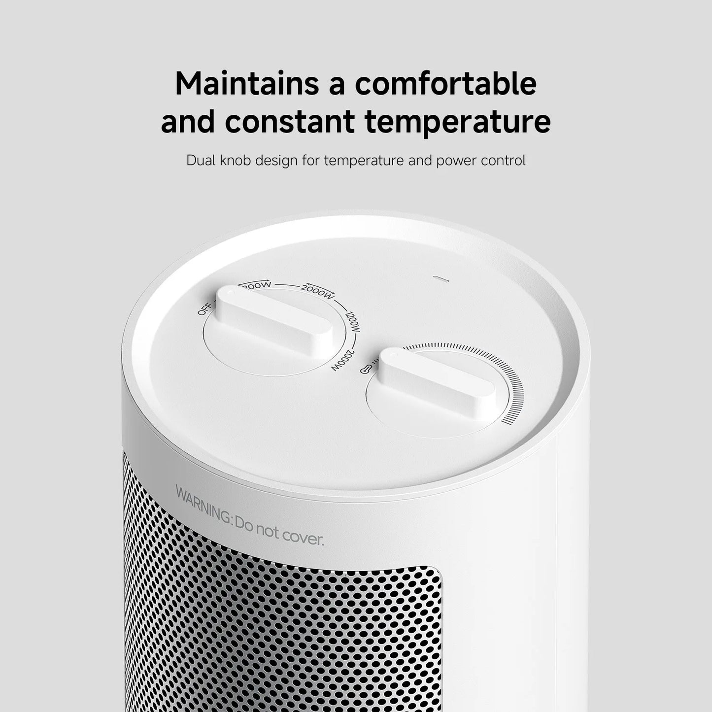 Termoventilatore Xiaomi Turbo 🔥 | Riscaldamento Istantaneo 2000W | 70° Oscillazione
