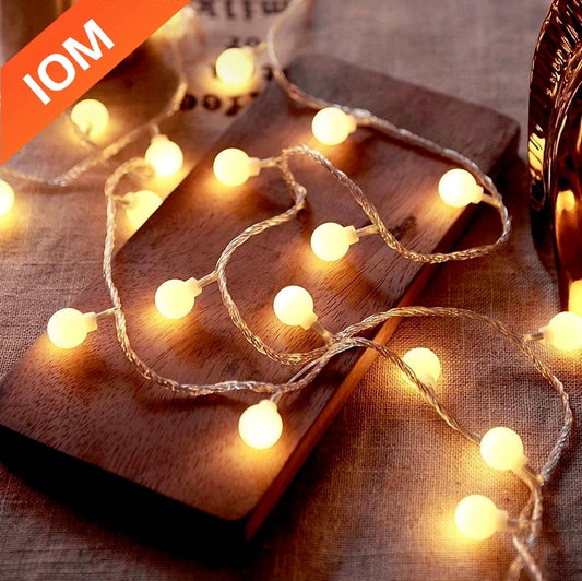 β¨ Luci LED a Sfera - 10 Metri, Alimentazione USB/Batteria, per Esterni e Decorazioni Natalizie!
Crea un'atmosfera magica in giardino, matrimoni o feste! Impermeabili e facili da installare.