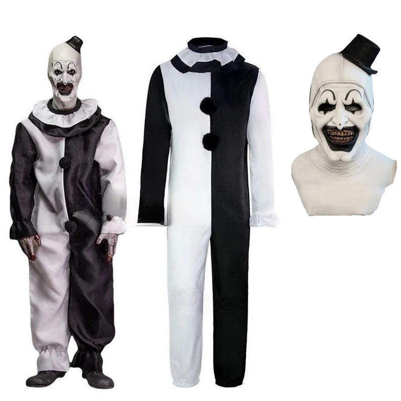 π Costume Art The Clown Terrifier 2 - Tuta Completa + Maschera, Halloween Horror πͺ
Perfetto per spaventare! Ideale per cosplay e feste a tema horror. Uomini e donne.