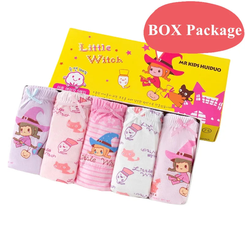 👶 Confezione da 5 Mutandine Bambina Mickey - Cotone Morbido