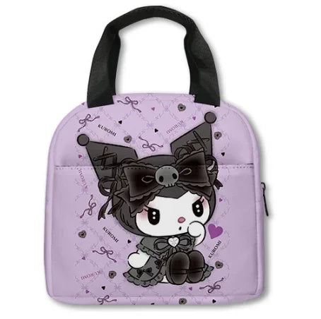 🎀 Zaino Kuromi & My Melody Scuola Portapranzo Astuccio