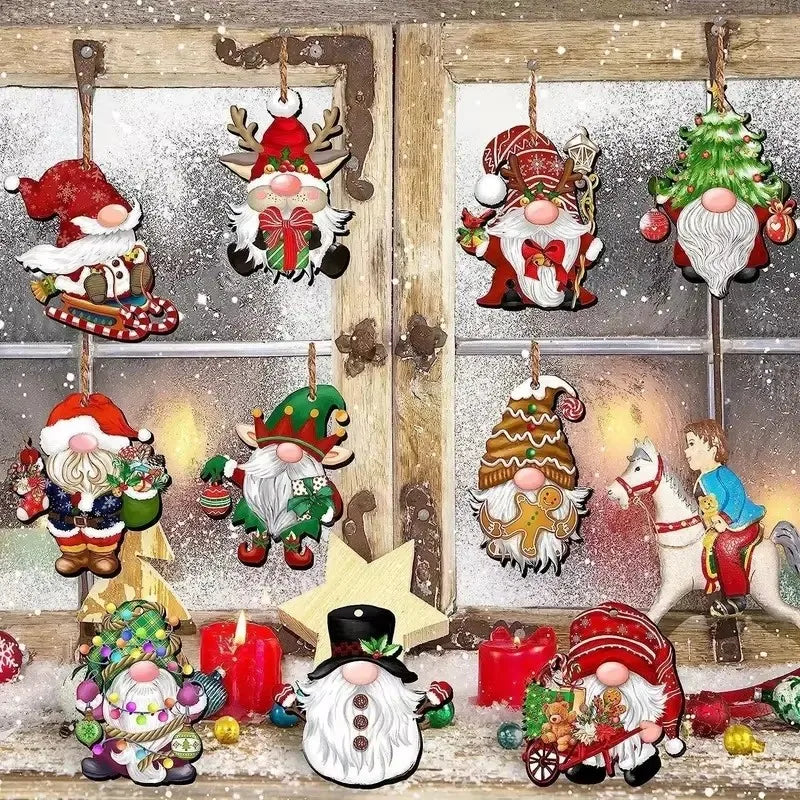 π Gnomi Natalizi in Legno - 12/24pcs Decorazioni Appendibili per Albero di Natale, Targhette Creative
Simpatici gnomi in legno per un tocco magico e rustico sul tuo albero! π
β¨