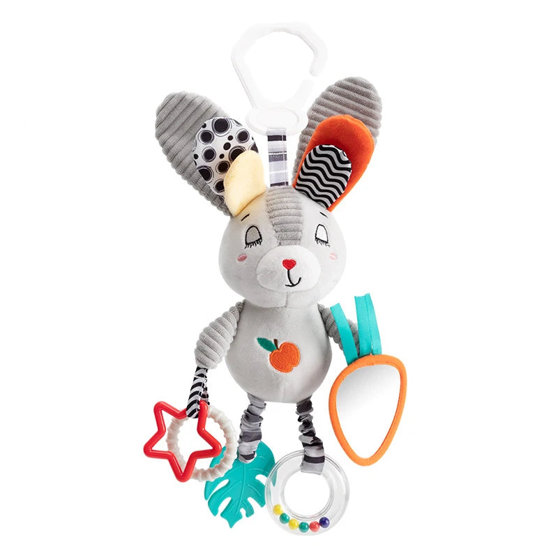 š° Sonagli Montessori in Peluche - Giocattoli Educativi per Neonati