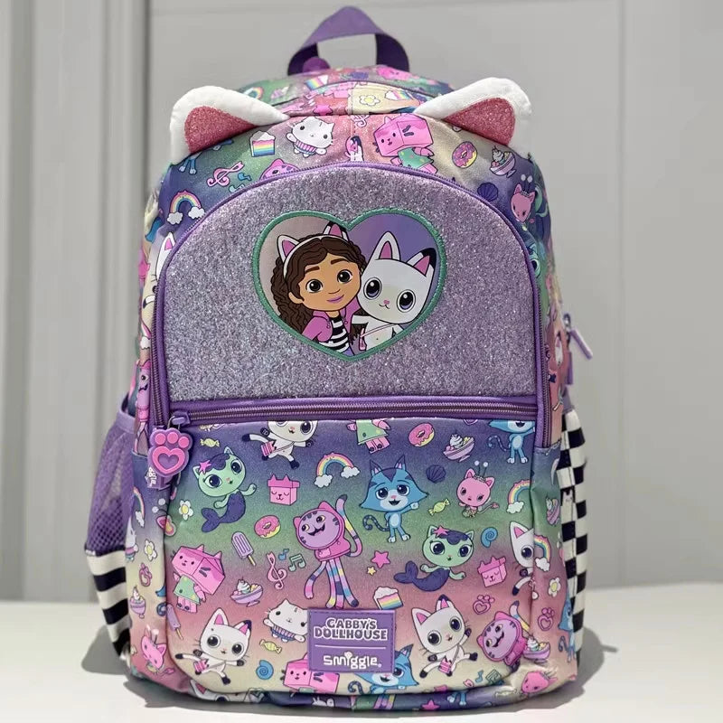 Set Zaino Scuola Astuccio Zaino Portapranzo e Borraccia