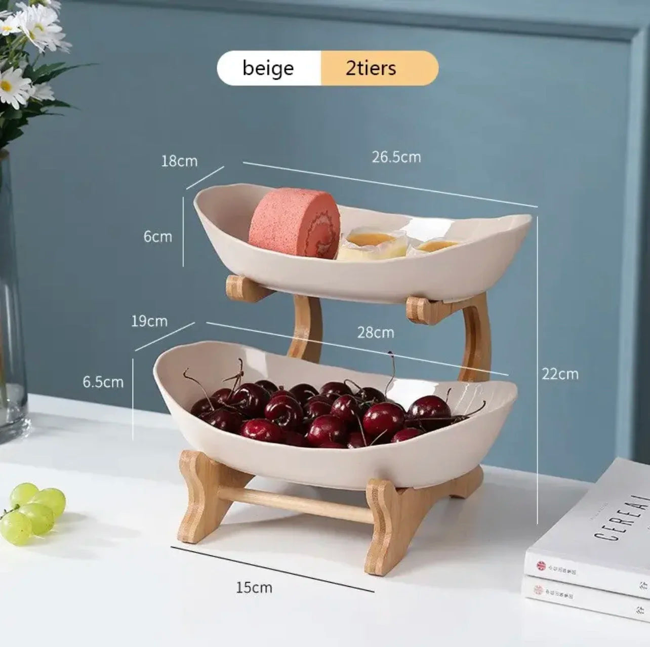 VASCA PORTAFRUTTA MODERNA 2/3 PIANI – DESIGN CREATIVO & PRATICO