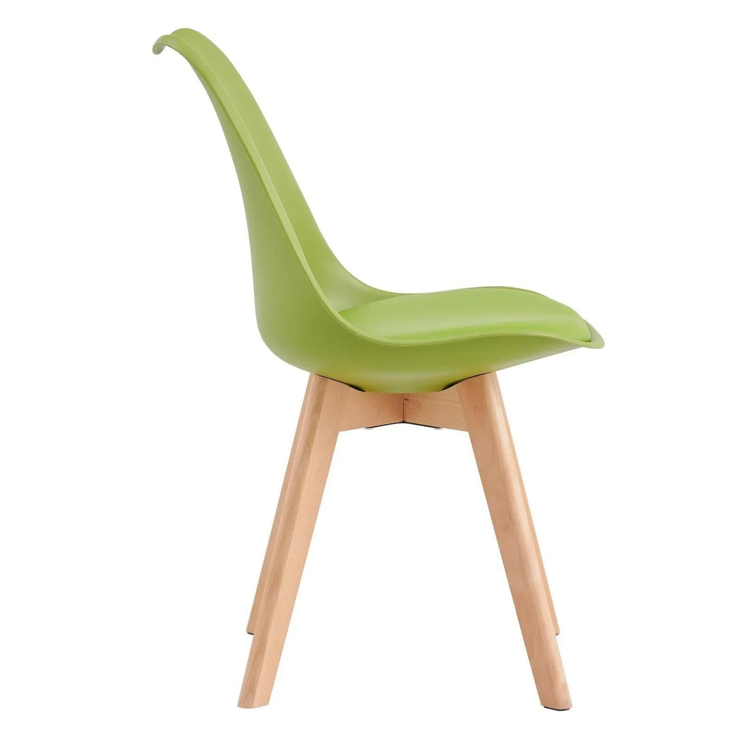 Set 4 Sedie Mod. Eva - Design Ergonomico, 7 Colorazioni, Per Interni/Esterni