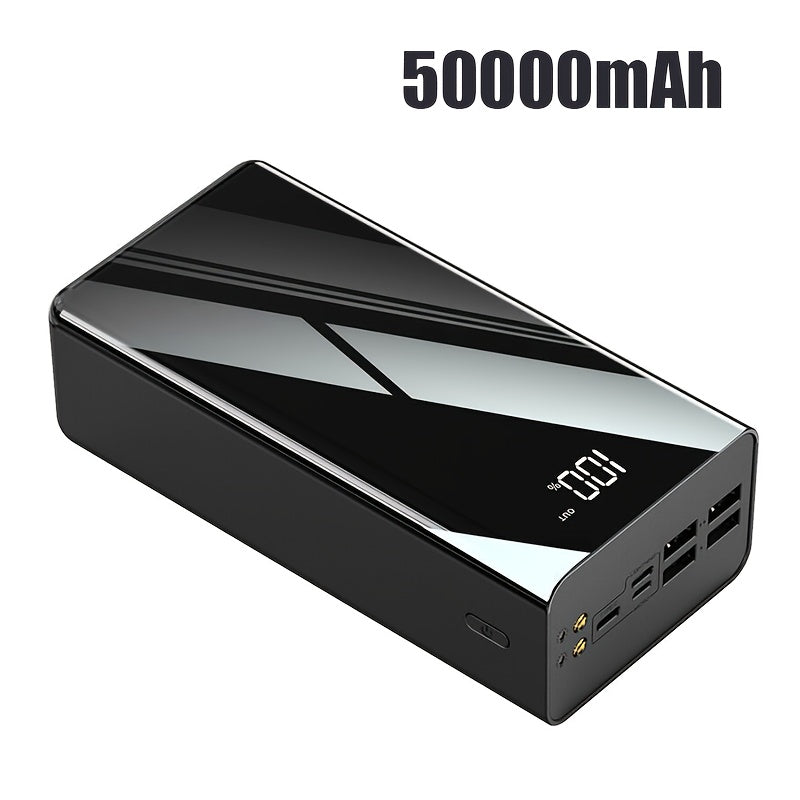 Power Bank 50.000mAh 🔋 | Display LED, Torcia & Emergenza | Regalo Perfetto