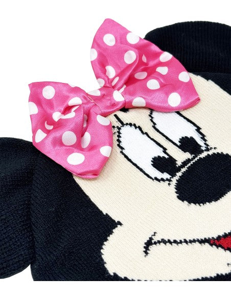Set Cappello, Guanti e Scaldacollo per Bambini | Minnie, Topolino, Sonic, Stitch, Dragon Ball | Taglia Unica | Regalo Perfetto per Natale
