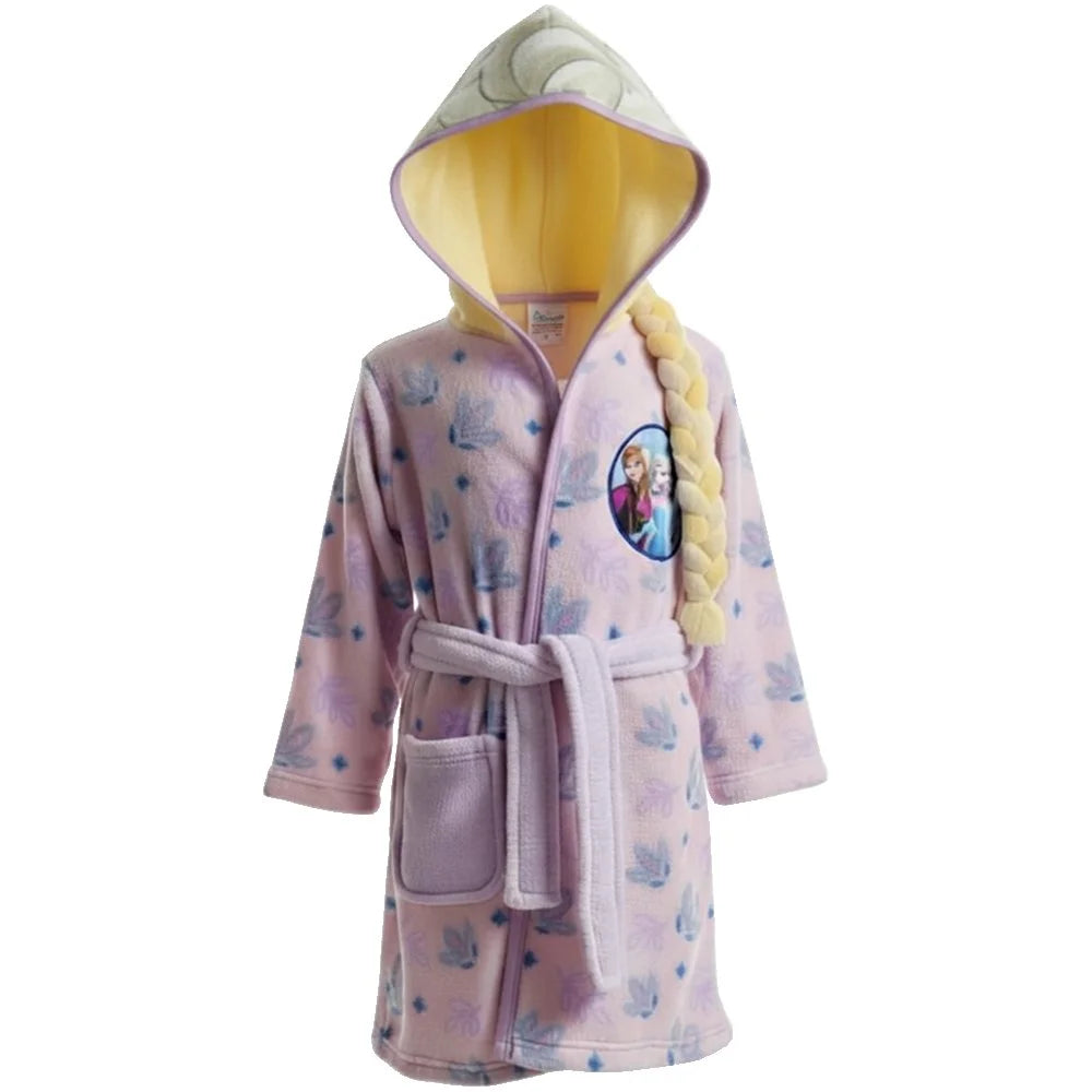 VESTAGLIA FROZEN ELSA BAMBINA BAMBINI REGALO NATALE PERFETTO