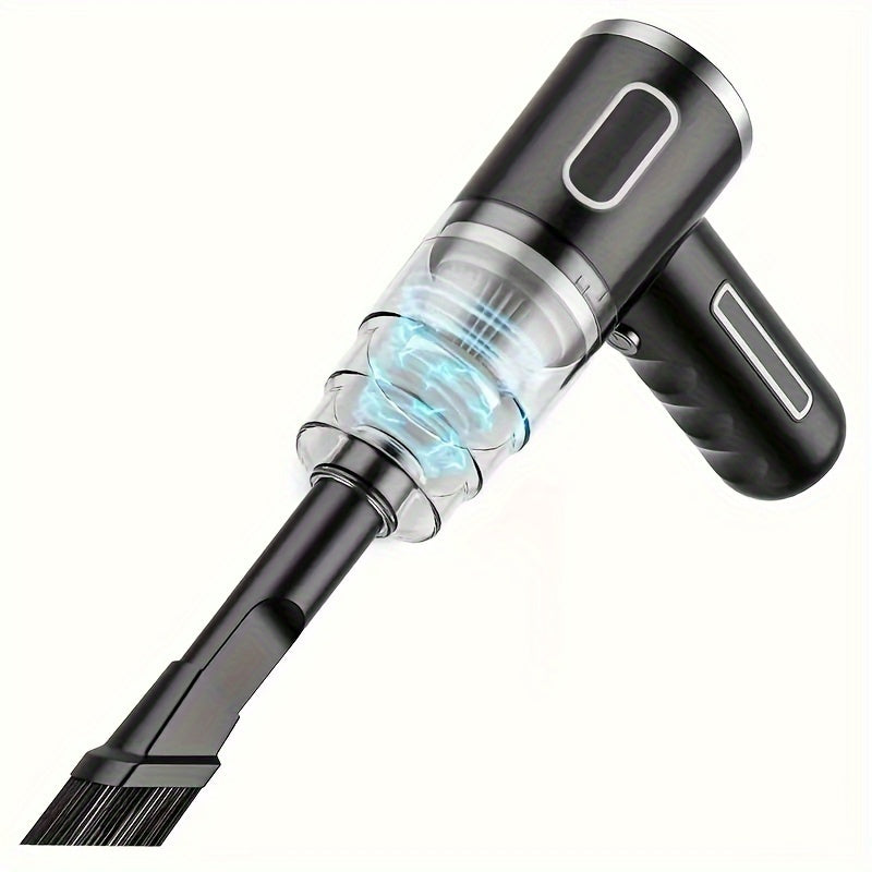 Aspirapolvere Auto 120W Senza Fili - Turbo Ciclonico, Ultra-Portatile, Ricaricabile