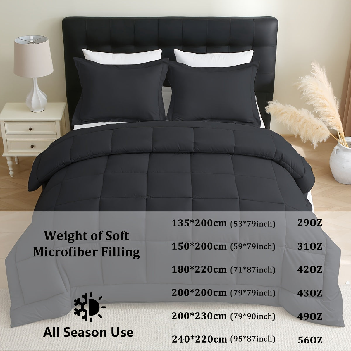 Set Coperta + Federe 🛏️ | Peso Massimo, Morbidezza Ipersoft | 3 pezzi Completo