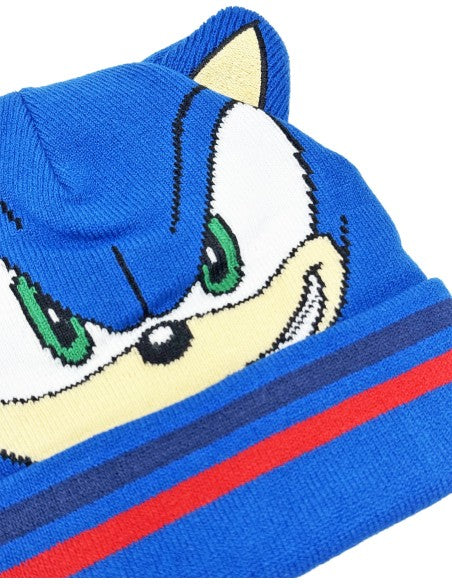 Set Cappello, Guanti e Scaldacollo per Bambini | Minnie, Topolino, Sonic, Stitch, Dragon Ball | Taglia Unica | Regalo Perfetto per Natale