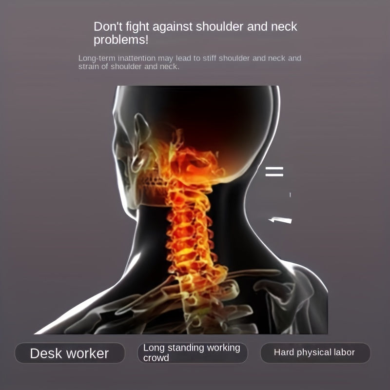 Cuscino Cervicale Ergonomico - Supporto Regolabile Dorso/Lato - Poliestere Ipoallergenico Lavabile