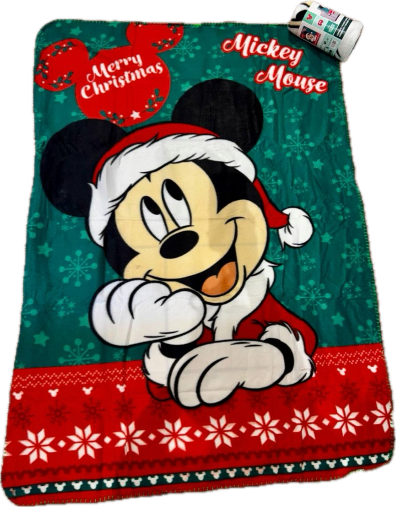 PLAID VARI PERSONAGGI DISPONIBILI REGALO NATALE PERFETTO