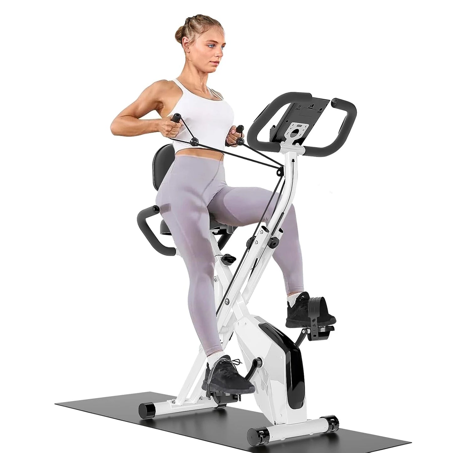 🚴‍♀️ Bici Elettrica Pieghevole - 8 Livelli Resistenza, Sensore Cardio, LCD, per Allenamento Indoor
Risparmia spazio e tonifica i muscoli! Design compatto e performance professionali. 💪✨