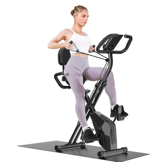 🚴‍♀️ Bici Elettrica Pieghevole - 8 Livelli Resistenza, Sensore Cardio, LCD, per Allenamento Indoor
Risparmia spazio e tonifica i muscoli! Design compatto e performance professionali. 💪✨
