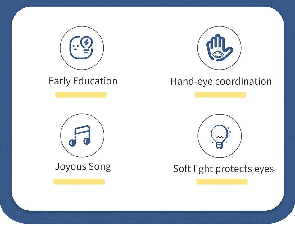 Pianoforte Bambini con Suoni Animali+ Luci - Giocattolo Musicale Educativo Regalo