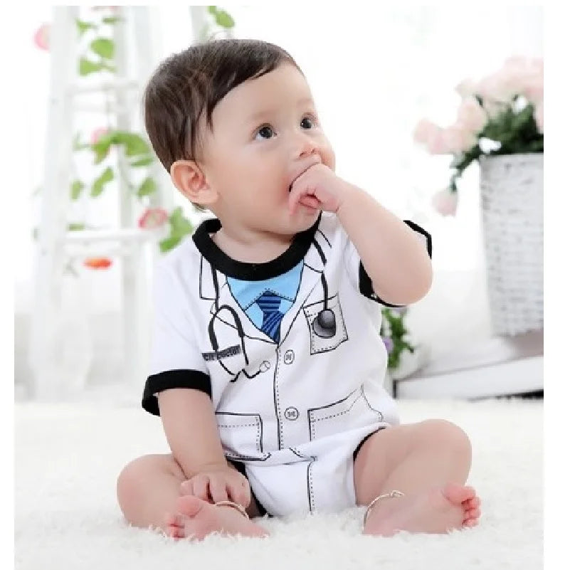 TUTINA ESTIVA "DOTTORE" IN COTONE