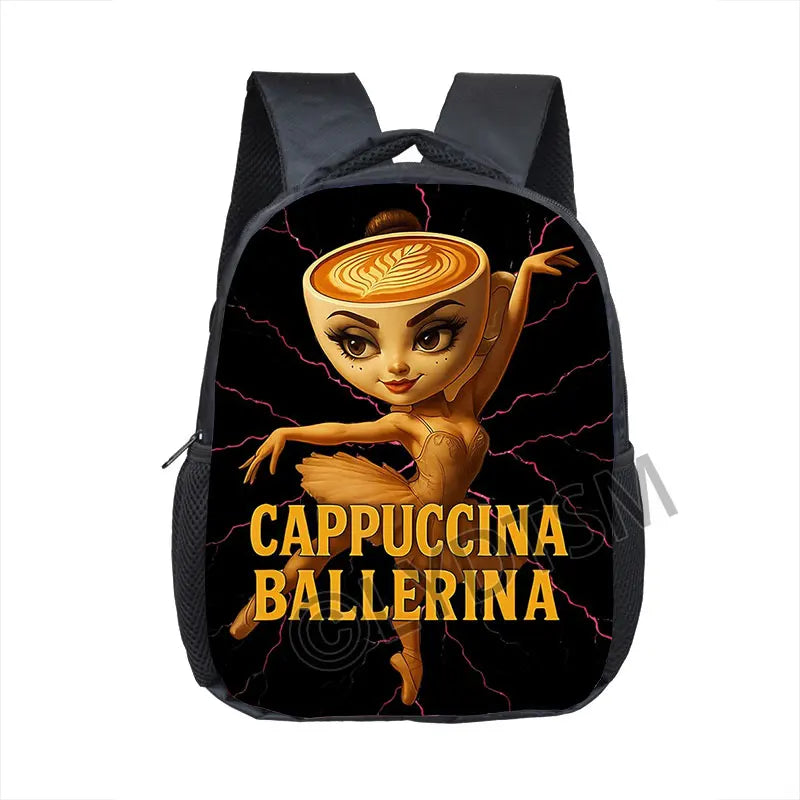 🎒 Zaino Brainrot Italiano - Tralalero Tralalà! Per Bambini 2-4 Anni