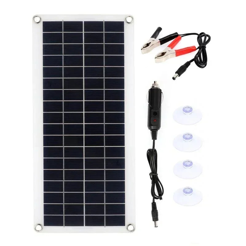 Pannello Solare 1000W 12V con Regolatore 60A| Carica Telefono Camper Auto USB