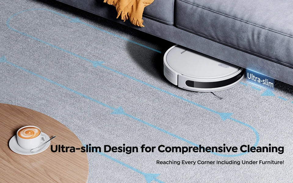 🌟 L10 Robot 2-in-1: Aspira 6500Pa + Mop | LiDAR Smart, App, 150min | Per Pavimenti & Tappeti