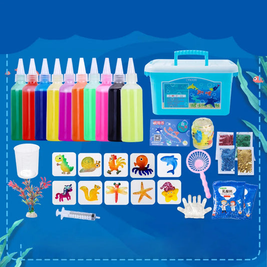 🧚‍♀️ Kit Magico, Magie dell'Acqua - Gel Colorati per Creare Elfi e Decorazioni, Regalo Divertente per Bambini!
Trasforma l'acqua in magia! Gioco creativo e sicuro, perfetto per feste e regali. 🎁💧
