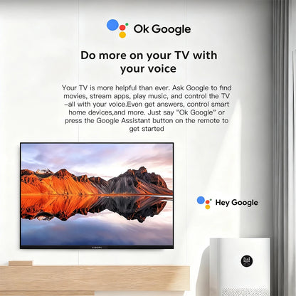 Xiaomi TV A 32" 🎁 | Audio Dolby e DTS-X | Design con Fini Metallici