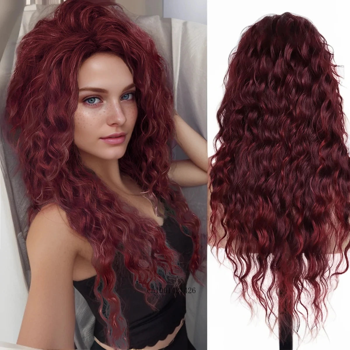 💫 Parrucca Ricci Lunga 26" Colore Ash Blonde - Effetto Morbido e Naturale, Per Feste e Daily!
Ombre perfetto e ricci setosi! Trasformati in pochi secondi. 🌟✨