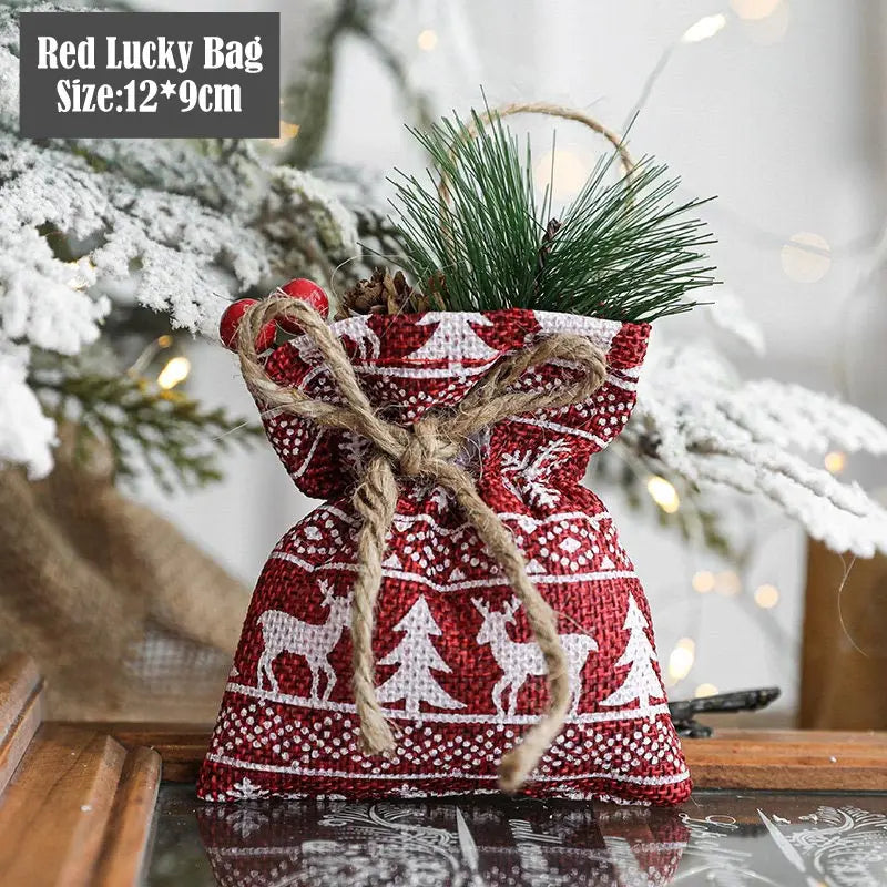 Albero di Natale Artificiale Piccolo in Sisal! Decorazione da Tavolo per Casa e Regalo. Effetto Aghi di Cedro/Pino 🎄✨
