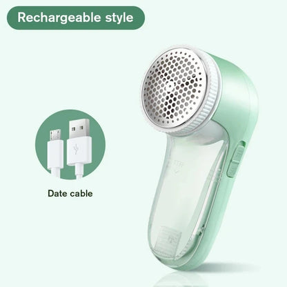 Rasoio Levapelucchi Elettrico Ricaricabile 3-in-1 - Rimozione Professionale di Pelucchi, Palline e Fibre da Tessuti!