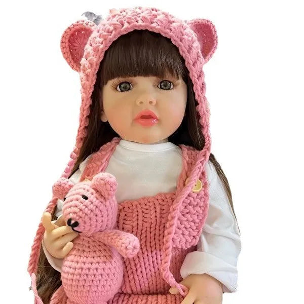 Bambola Reborn 50cm Realistica in Silicone/Vinile - Neonata Principessa Regalo