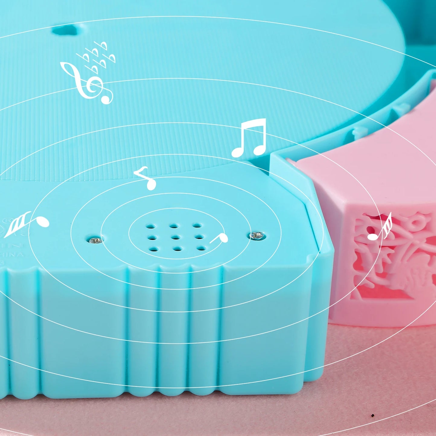 Pesca Giocattolo Elettrico con Luci/Musica - Regalo Perfetto Bambini Blu/Rosa