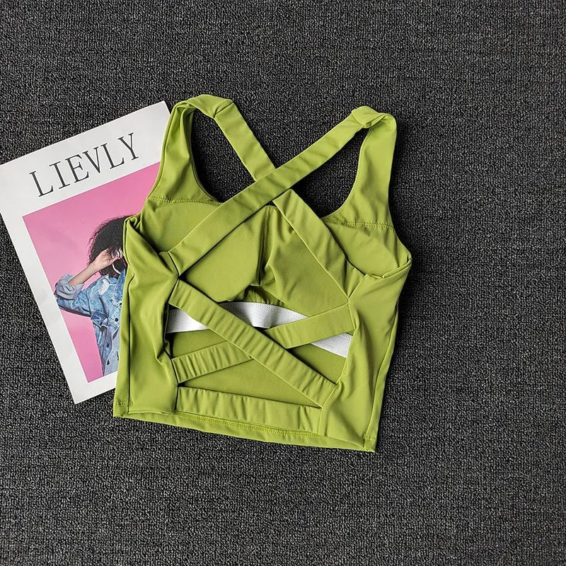 💪 Reggiseno Sportivo Push-Up – Design Premiun per Fitness, Yoga e Running!