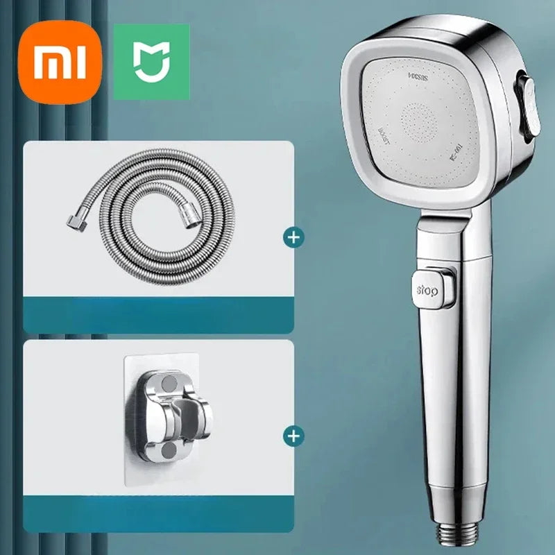 🚿 SOFFIONE DOCCIA XIAOMI AD ALTA PRESSIONE – 3 MODALITÀ REGOLABILI
