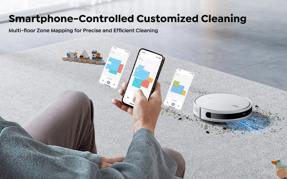 🌟 L10 Robot 2-in-1: Aspira 6500Pa + Mop | LiDAR Smart, App, 150min | Per Pavimenti & Tappeti