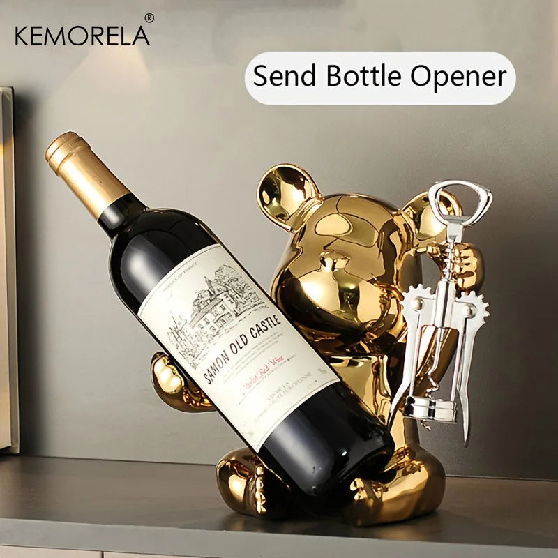 🍷 PORTABOTTIGLIE CREATIVO CON APRIBOTTIGLIE DESIGN CARINO E FUNZIONALE