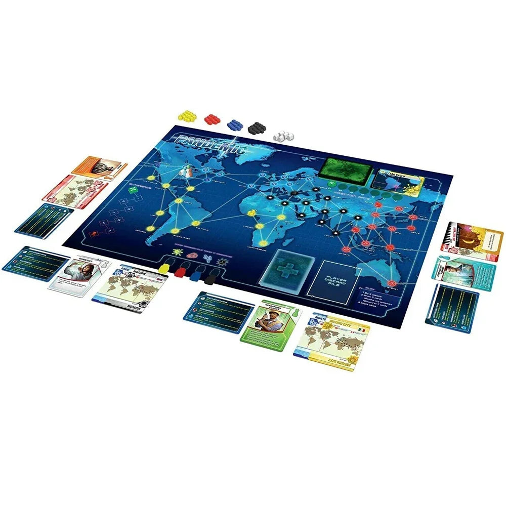 🦠 Pandemic Gioco da Tavolo | NUOVO | Cooperativo | Regalo Ideale per Appassionati