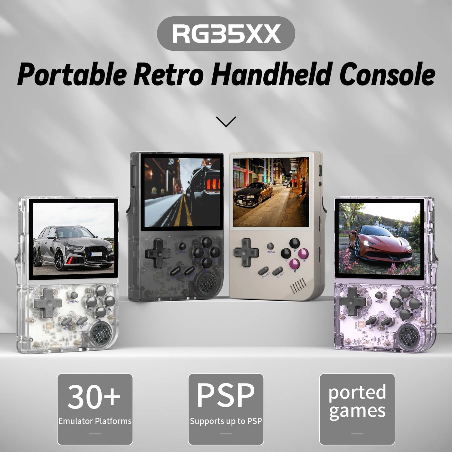 🔥ANBERNIC RG35XX PLUS: 5000+ Giochi Retro Portatile! IPS 3.5" + TV Out HD🎮