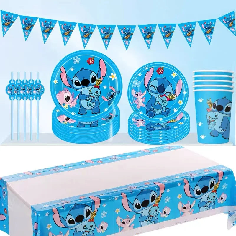Kit Completo Decorazioni Disney Stitch - Tema Lilo & Stitch per Feste