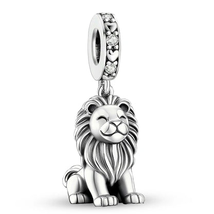 Perline Braccialetto 925 Argento Sterling | Charm Cane, Farfalla, Polpo | Gioielli Fai Da Te