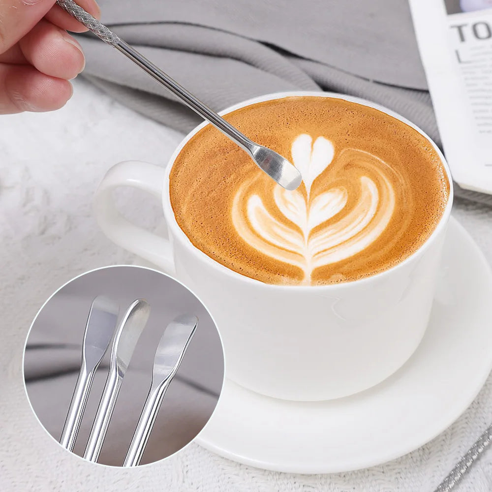 PENNA MAGICA PER LATTE ART – Trasforma ogni caffè in un capolavoro! ☕