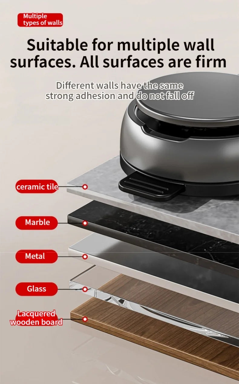 Portaoggetti da Parete Senza Trapano – 5 Secondi e il Tuo Bagno è in Ordine